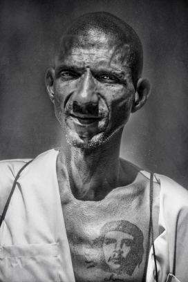 CUBA 2012-美国Cesar Augusto摄影师黑白居民人物肖像