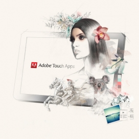 Adobe图形软件触摸应用程序插画-西班牙Vasava插画作品
