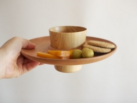 王子面包圈果盘垫子系列-东京的设计师Masanori作品