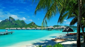 夏威夷的平房-高清蓝调美景