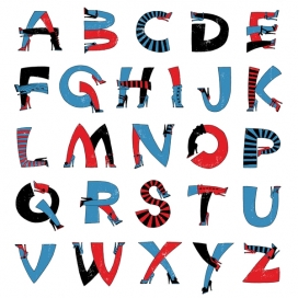 出售爱情-丝袜字母-英国Allan Deas设计师作品
