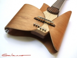 Leaf Guitar三角吉它-阿根廷布宜诺斯艾利斯Ezequiel Galasso乐器制造师作品
