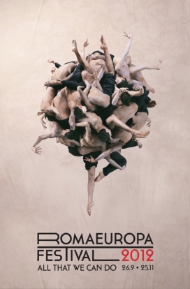 Romaeuropa舞蹈文化节平面广告