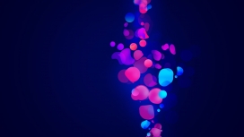 https://www.2008php.com/抽象的蓝色-粉红色的心形状