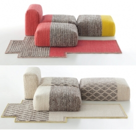 2013巴黎家居装饰博览会年-西班牙Patricia Urquiola设计师地毯沙发家居设计