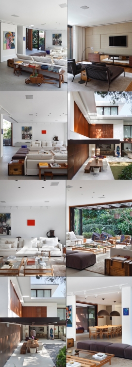 可以让您放松和深呼吸的建筑-巴西里约热内卢Itiquira的家，反应精美装修的住宅，位于里约热内卢最高档的街区之一