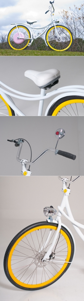 符合人体工程学的齿轮Tami自行车