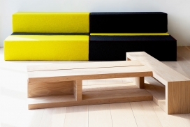 创意方块-同样形状的木材和有机玻璃片,可以让你做出沙发，椅子，床，桌子，架子