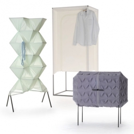 纺织衣柜凳子-德国设计师Meike Harde设计的家居作品