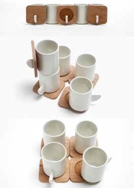 FIN堆叠茶杯-彻底改变了古老的饮茶仪式