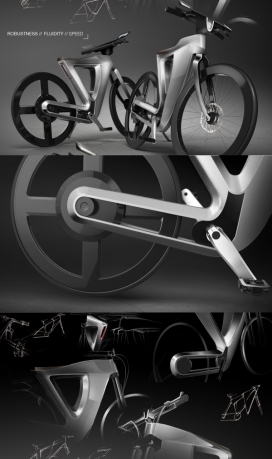 13th Bike-自行车设计-可以轻松地组装自行车