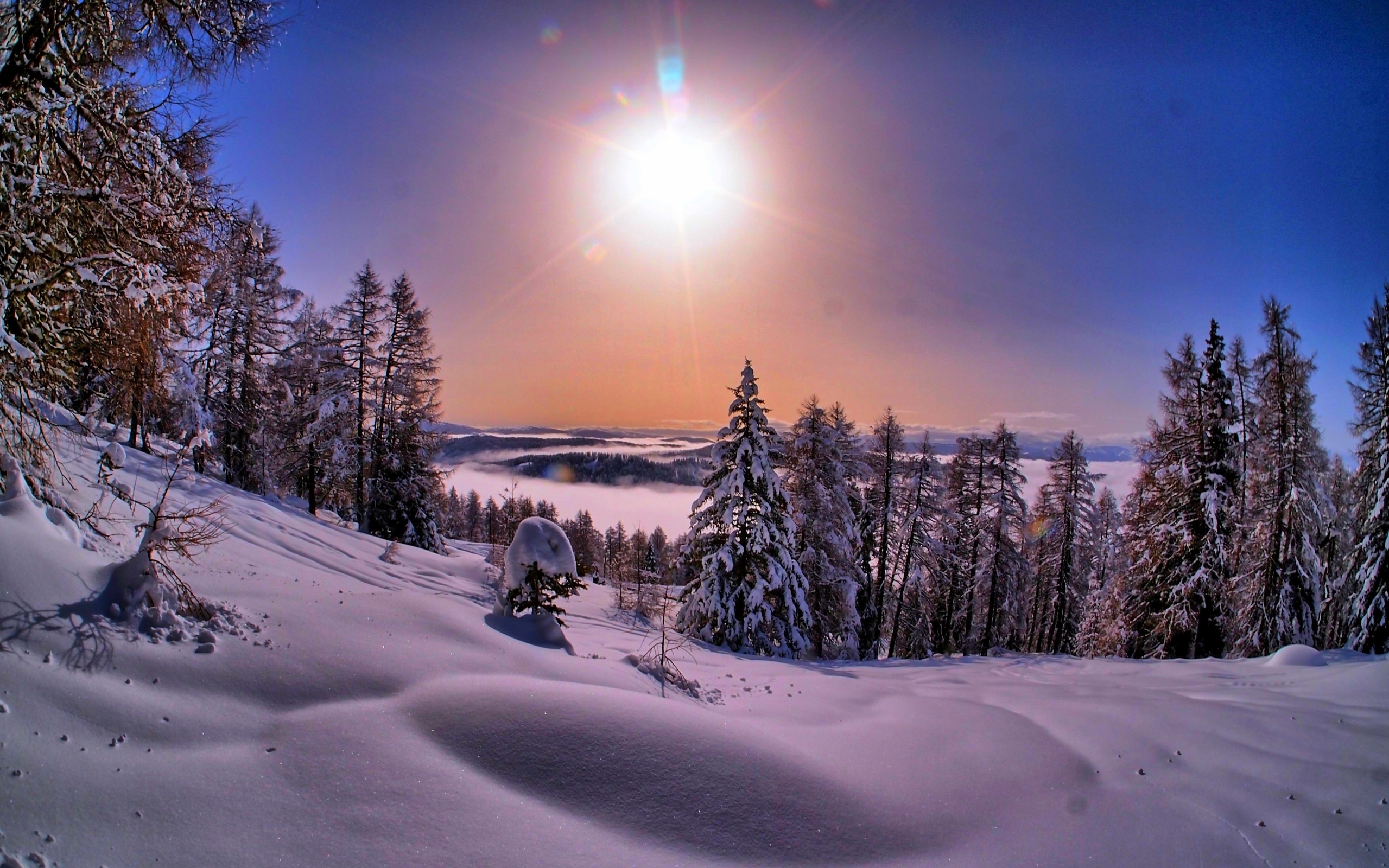 世界上最美的雪景图片