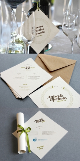 阿妮萨和米歇尔-婚礼品牌设计