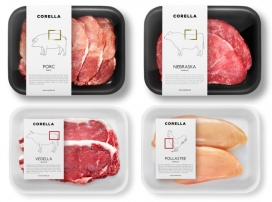 CORELLA肉类品牌包装设计