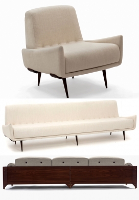 纽约2014-由巴西已故设计师Oscar Niemeyer设计的家具集合