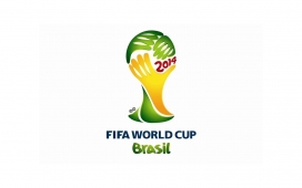 2014巴西世界杯LOGO标志壁纸