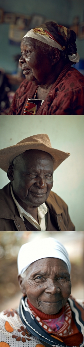 肯尼亚茶农人物肖像