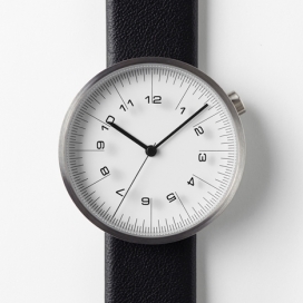 日本Nendo设计工作室作品-简单腕表设计