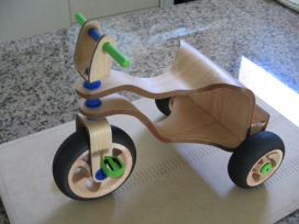 DIY Tricycle木质儿童三轮车设计