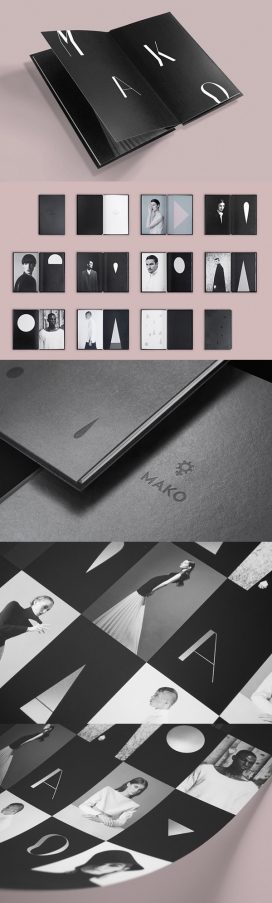 Mako Identity摄影师个人品牌宣传册设计