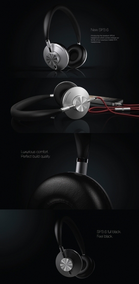 SP3.6 Headphones音乐耳机设计