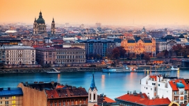 高清晰欧洲风情城市建筑美景壁纸