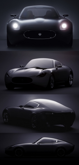 Jaguar捷豹概念E型跑车设计