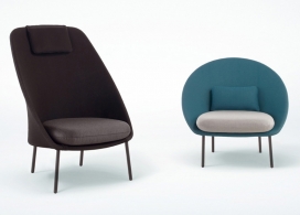 西班牙工作室MUT设计推出的“男性”和“女性”户外椅