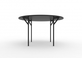 一个优雅超轻薄设计精良时尚美观的桌子