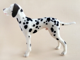 Dalmatian-黑白斑点狗玩具设计