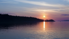 夕阳湖