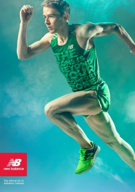 New Balance新百伦运动跑鞋平面广告