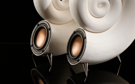 Spirula-蜗牛音响喇叭设计
