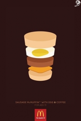 麦当劳2015食品广告设计欣赏