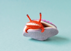 神秘生物-针织毛线螃蟹
