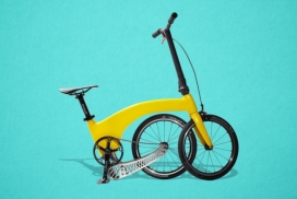 一个西瓜重的折叠自行车-Hummingbird蜂鸟自行车推出的世界上最轻的折叠自行车，只有6.5公斤（14磅），采用碳纤维，有四种不同的颜色和2个不同的车轮大小，携带十分方便