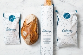 芬兰最古老的Ekberg面包店品牌设计