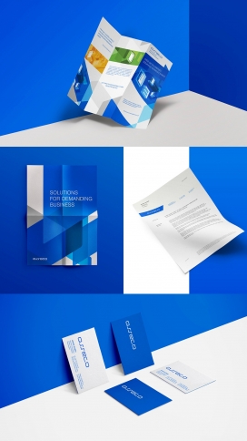 波兰Asseco-IT科技公司蓝色品牌设计