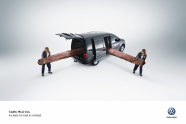 大众汽车2016平面广告