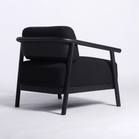 BB3 lounge chair-黑色扶手椅椅子