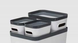 SmartStore™紧凑型多功能模块小型带盖储物箱系列-适用于家中的许多空间