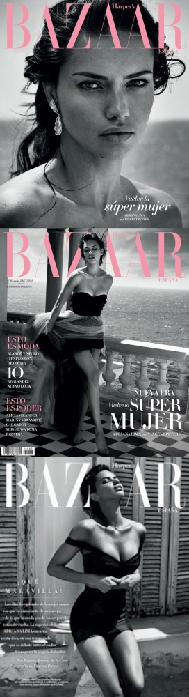 阿德里亚娜・利马-Harper Bazaar西班牙2017年7月-美诱女神
