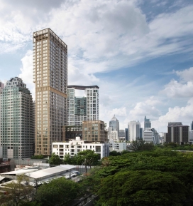 泰国曼谷-55525平米超高方块公寓建筑
