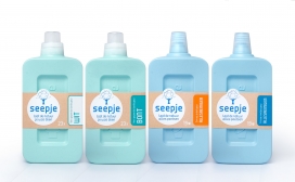一个新的Seepje洗衣洗涤剂-原材料采用食品废物再利用