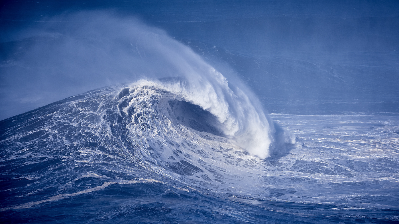 Nazare Big Waves 纳扎雷大浪 水下峡谷 欧莱凯设计网 08php Com