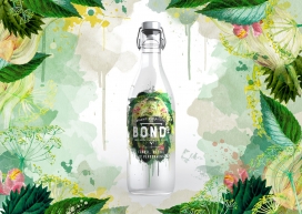 新鲜成分飞溅的BOND饮料-这种软饮料从它所组成的新鲜多样的原料中获得灵感。