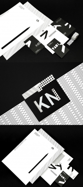 KieferNümann-影视品牌黑白设计