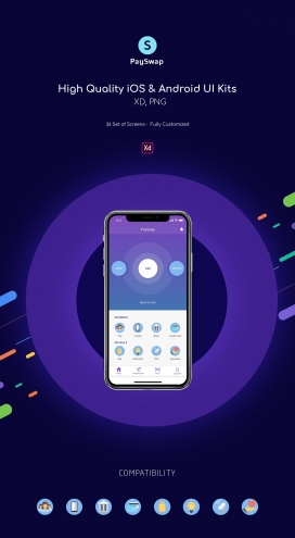 PaySwap - Payment UPI-支付类系统界面设计