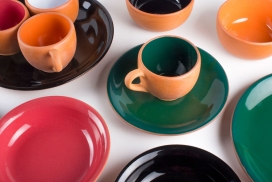 使现代餐具充满乐趣的Terracolor-产品由传统陶土制成的原型餐具
