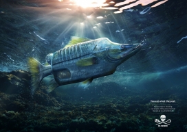 海洋守护者协会公益平面广告